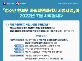 중위소득 72％ 청소년 한부모에 ‘자립지원패키지’ 제공