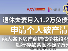 "퇴직 부부 월수입 1.2만 위안에 부채 1.2억 위안?!" 누리꾼들 충격!